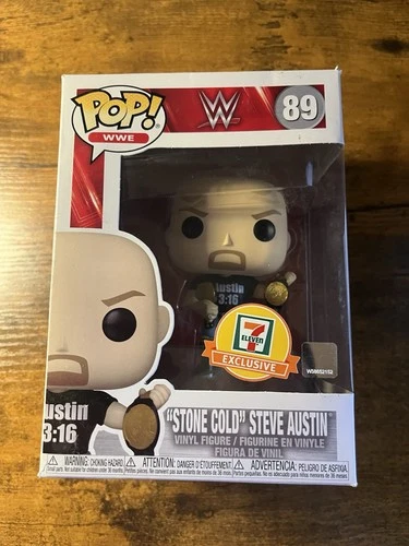 Funko Pop! WWE Stone Cold Steve Austin #89 Vinyl Figure 7 Eleven Box Damage