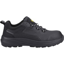 Amblers Safety Mens Shoes Trainers Fibre Glass Composite Toe As322C Tarka black