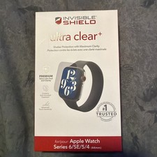 Zagg Ultra Clear Invisible Shield Apple Watch Series 6/SE/5/4 44mm