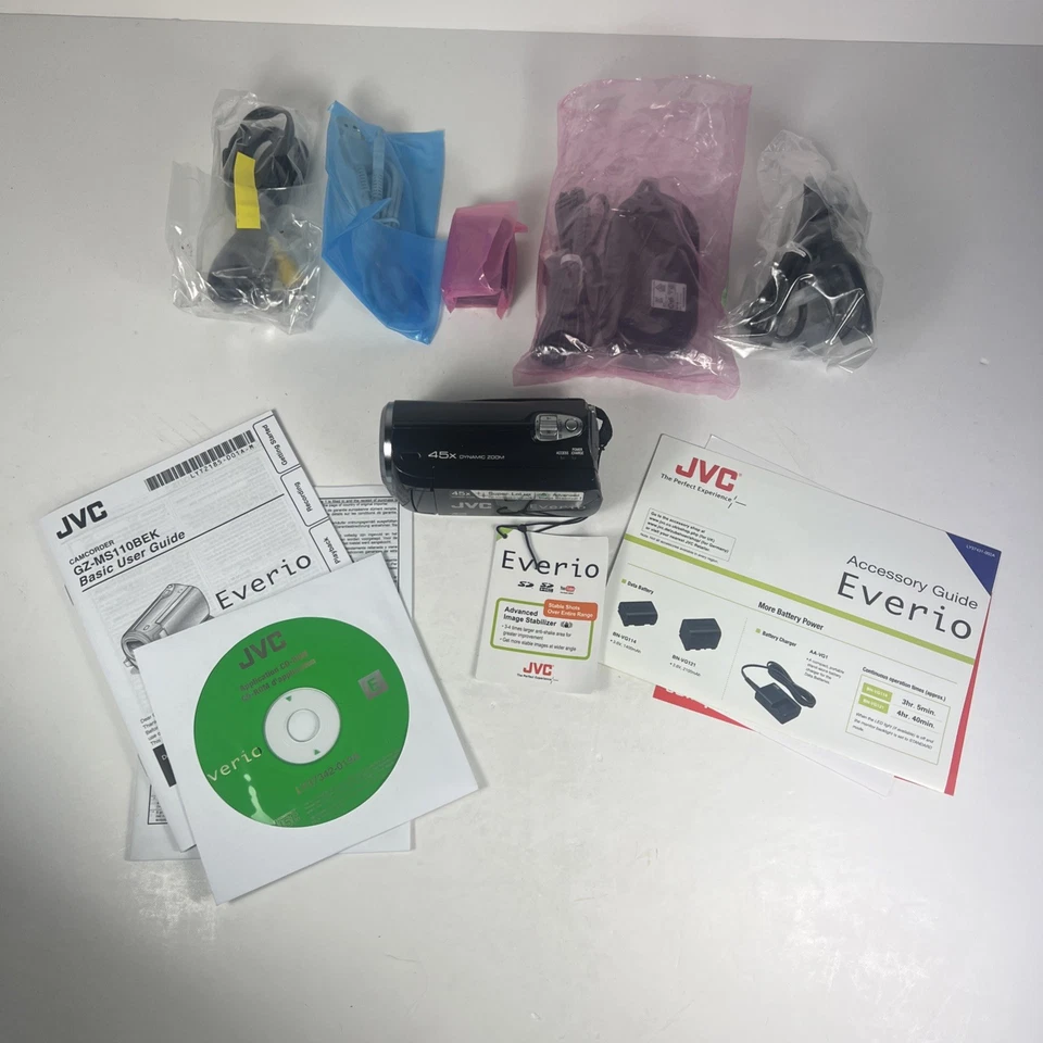 JVC Everio GZ-MS110BEK Digital Camcorder BRAND NEW Boxed - Image 2 of 4