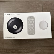 Level Lock Wi-Fi Smart Lock with Keypad Matte Black Matte Black