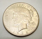 1925-S Peace Silver Dollar U.S. Coin