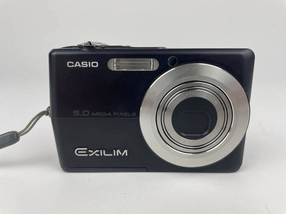 Casio EXILIM ZOOM EX-Z500 5,0 MP Digitalkamera Kamera Schwarz Compact Camera 2GB - Bild 3 von 4