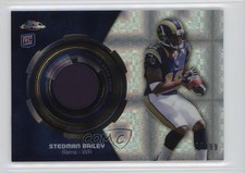 2013 Topps Chrome Rookie Relics X-Fractor 6/99 Stedman Bailey #RR-SB 1cx3