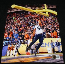 Malcolm Smith signed 8 x 10, Seattle Seahawks, USC, Beckett BAS 4W431502