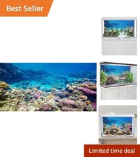 Vibrant 30x18 Undersea Aquarium Background - Lightweight Polyester D cor