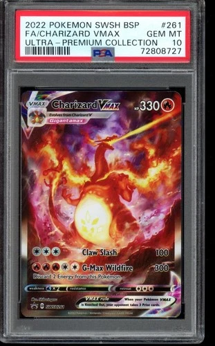 PSA 10 Charizard VMAX SWSH261 - Ultra Premium Collection Promo