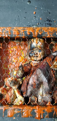 RITUAL HAUNTED VESSEL Dybbuk Inspired Caged Doll One-of-a-Kind Dark Occult Art - Picture 17 of 23