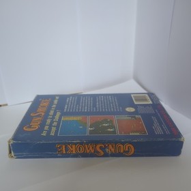 NES Gun Smoke Gun.Smoke  Complete in Box CIB  with Protector