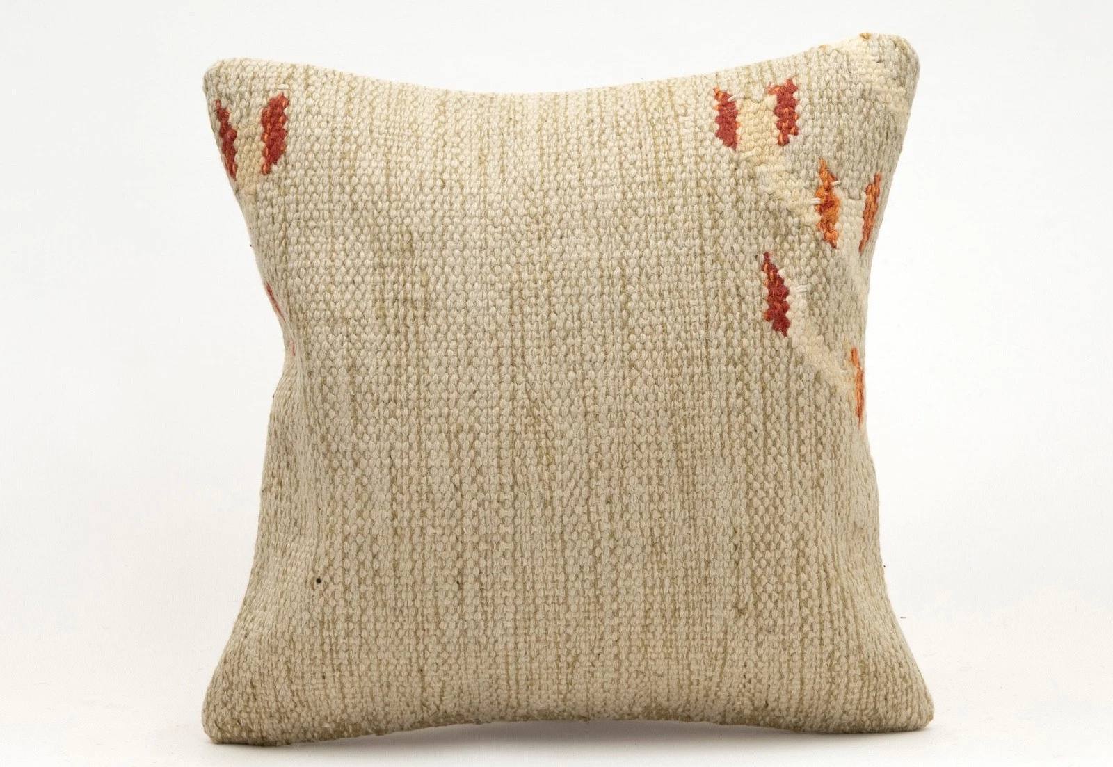 Decorative Pillow Cover, 16x16 in, Ethnic Pillow, Throw Pillow, Sofa Cushion
