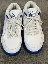 Nike Flight Legacy White Game Royal Silhouette Sneakers