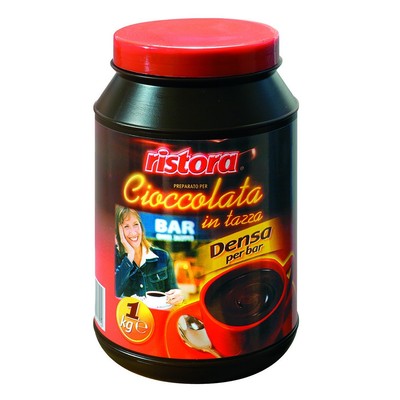 6x Ristora Cioccolata In Tazza Zubereitung für glutenfreie Schokolade 1kg