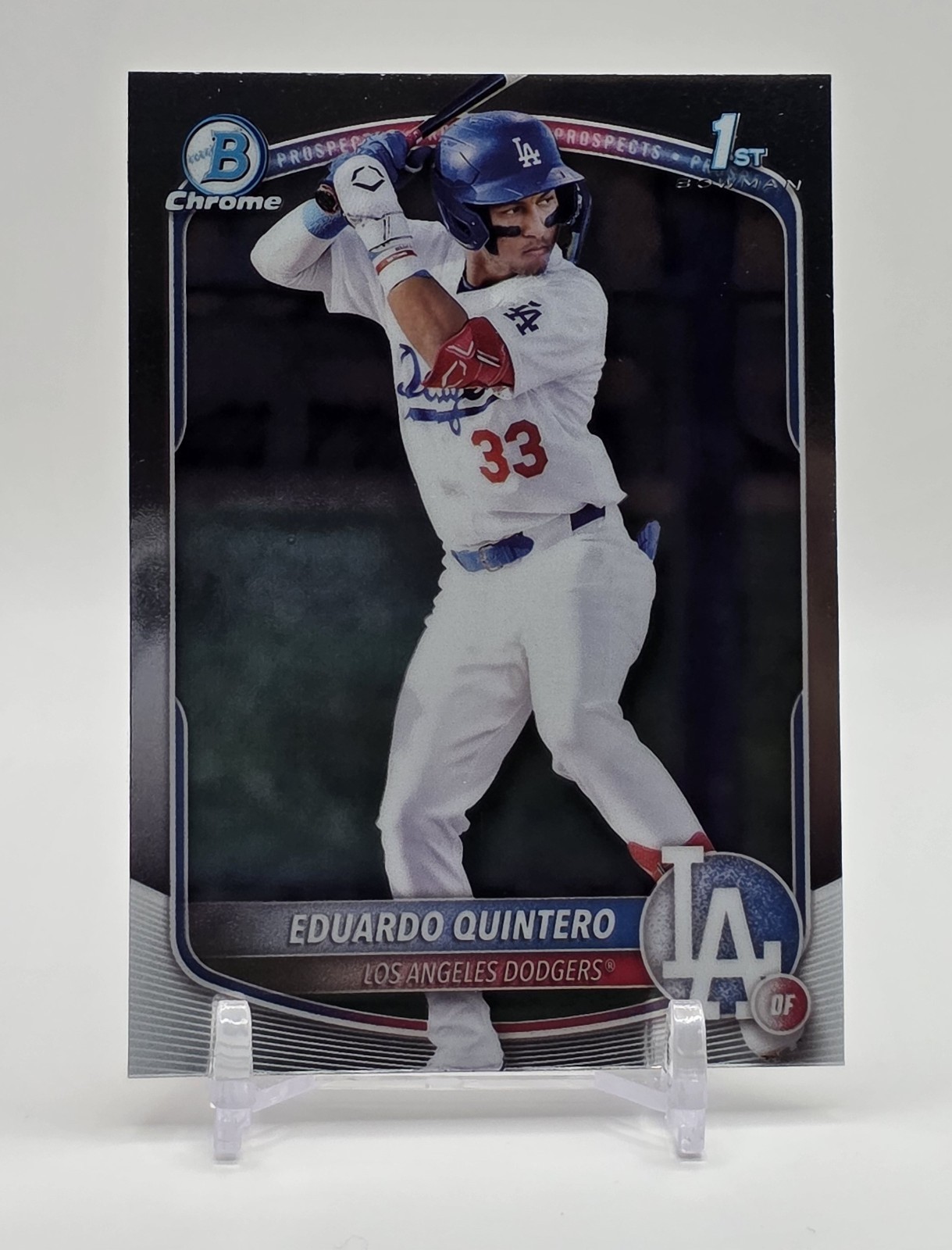 2025 Bowman EDUARDO QUINTERO 1st Chrome BCP-115