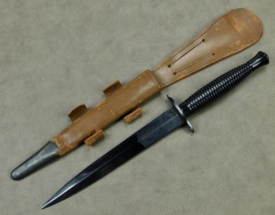 1950s-70s Wilkinson Sword Fairbairn Sykes 3rd Pattern Commando Dagger