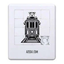 'Electric Tram' Sliding Puzzle (PZ00032725)