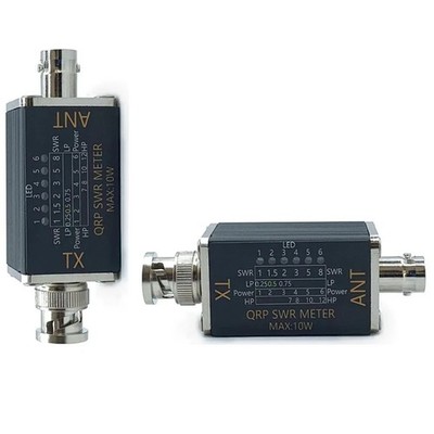 10W Antenna Power SWR Meter 1-50MHz QRP SWR Meter Kit 