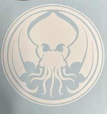 Cthulhu Mythos die cut vinyl decal sticker window