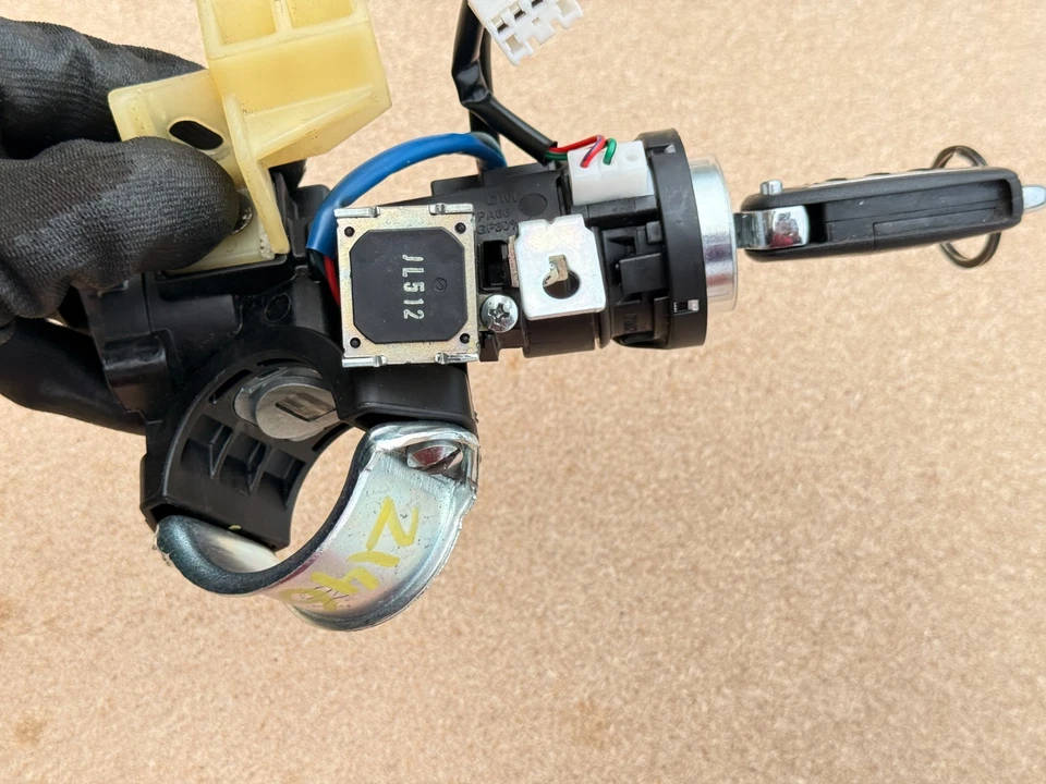 Interruptor de encendido Hyundai Santa Fe 2013-2019 cilindro de bloqueo con llave OEM Foto 3 de 4