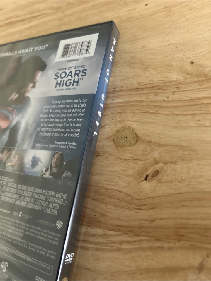 Man of Steel (DVD, 2013, Widescreen) NEW Foto 4 de 4