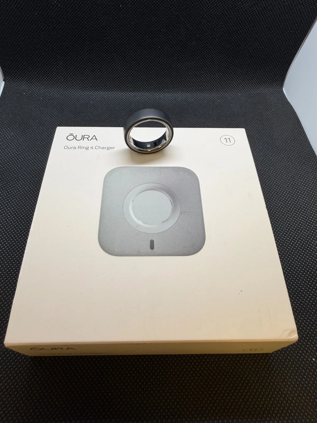 Oura Ring 4 (Oura Ring Gen 4) Fitness Ring - Stealth Size: 11 - Open box - SALE