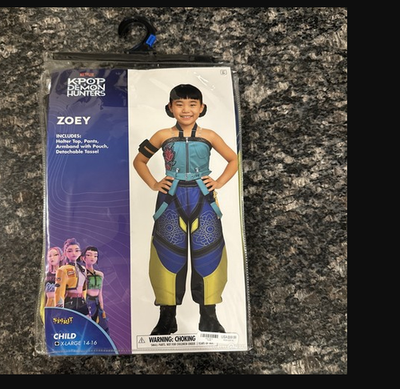 Buy 05017983 Spirit Halloween KPop Demon Hunters Zoey Kids Costume