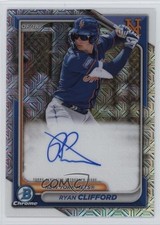 2024 Bowman Chrome Mega Box Prospect Mojo Ryan Clifford #BMA-RC Auto 10h2