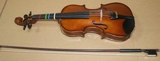 Cremona SV-130 violin model includes bow and case.
