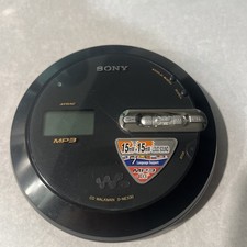 Sony CD Player Walkman D-NE330 Plays Mp3 Untested No Power Supply