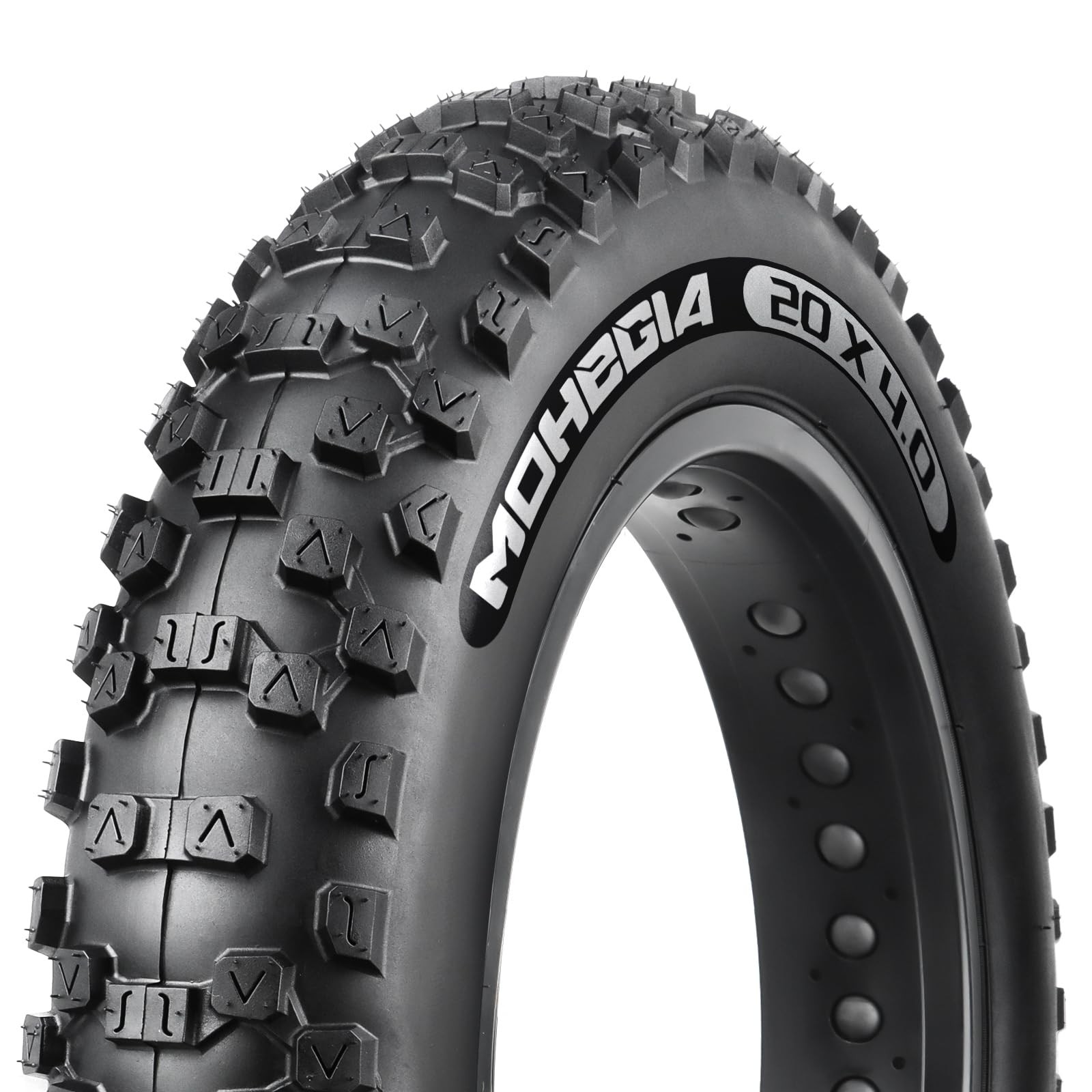 MOHEGIA Ebike Fat Tire: 20 x 4.0 Inch E-Bike Mountain Tire 2