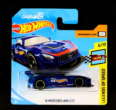 hot wheels 16´Mercedes-AMG GT3   Dunkelblau-LEGENDS OF SPEED