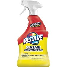 Pet Urine Stain  Odor Remover, 32 Fluid OunceResolve Urine Destroyer Carpet Pet
