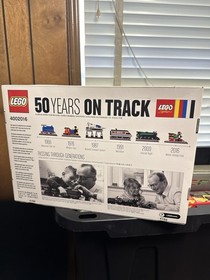 LEGO #4002016 50 Years On Track Exclusive Employee Gift New in Sealed Box (2016)