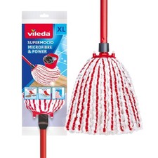 Vileda SuperMocio Microfibre Power XL Mop Adjustable Handle Floor Cleaning