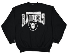 Vintage Tultex Raiders Sweatshirt Size XL Football NFL Oakland Made In USA Retro