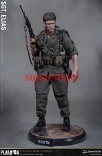 Presale DAMTOYS DMS047 1/6 Platoon Sergeant Elias 12" Male Action Figure Model