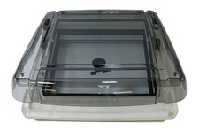 Remis REMItop Vista Dachhaube, 40x40cm, mit Rastaufsteller, Rauchglas