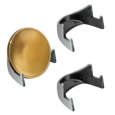 Coin Display Stands, 3Pcs Mini Coin Easel Presentation Holder for Silver