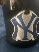 The Memory Company Black N Y Yankees Raised Logo Mug/Cup. Never Used. 2 Mugs
