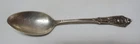 Wallace Sterling Silver Rose Point Teaspoon 6"  Used 25 Grams