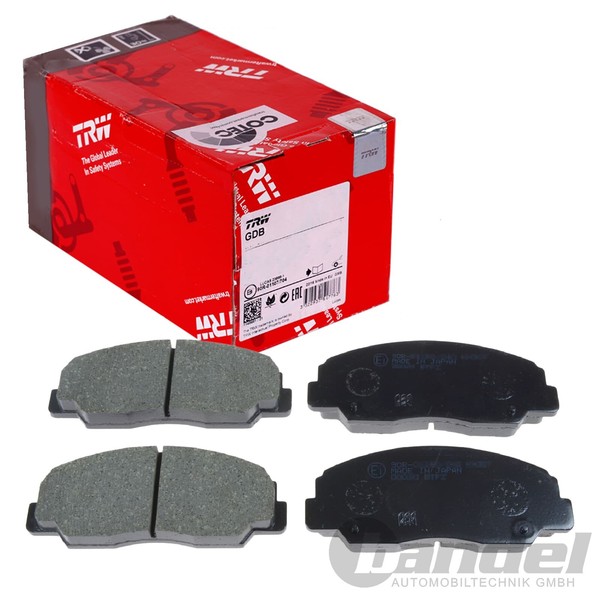 TRW BremsbelÄGe Vorderachse Passend FüR Daihatsu Feroza Rocky Rugger-image