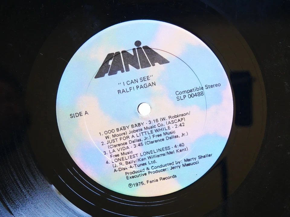 RALFI PAGAN I Can See LP FANIA RECORDS SLP-00488 Orig US 1975 Latin Soul Funk - Image 3 of 4