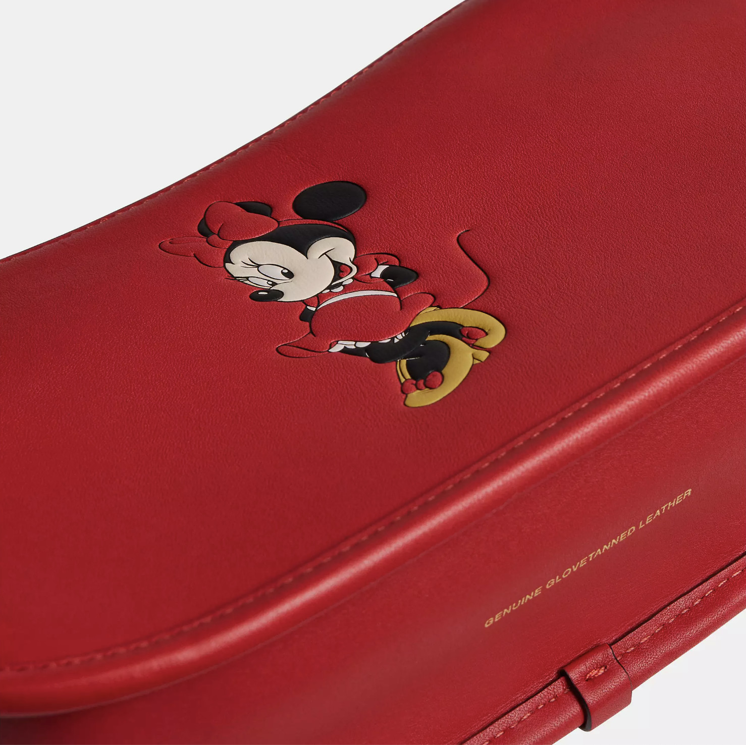 DISNEY X COACH Swinger Bag Minnie Mouse CDN00 Bright Cardinal Red 2WAY Shoulder image 10