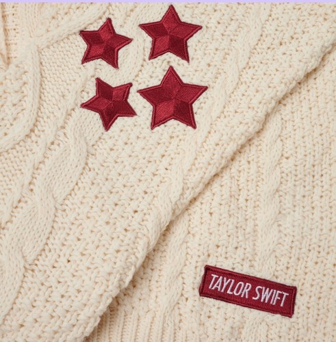 TAYLOR SWIFT Red Taylor's Version Cardigan Size France | Ubuy