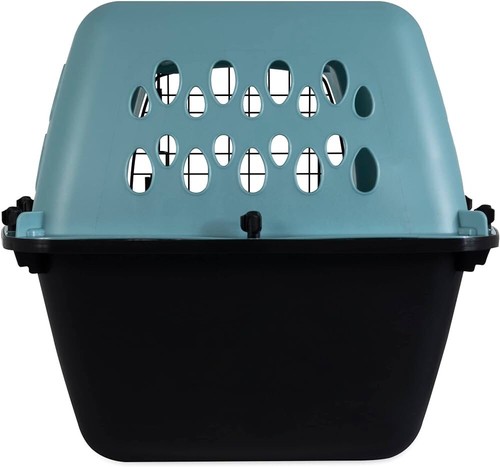 Petmate Fashion Vari Indoor Kennel, 24", for Dogs 10-20 Lbs, Light Blu - Picture 6 of 7
