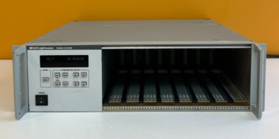 ILX Lightwave 7900B 8 Module Capacity Fiber Optic Test System Mainframe. Tested!