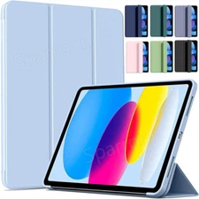 Shockproof Case for iPad (A16) 11th 11" 2025/ 10th Gen 10.9" 2022 Smart Cover