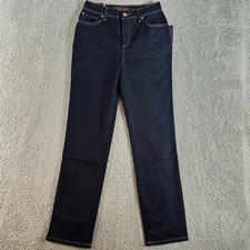 Gloria Vanderbilt Jeans Womens 4 Blue Amanda Heritage Tapered Classic Slimming