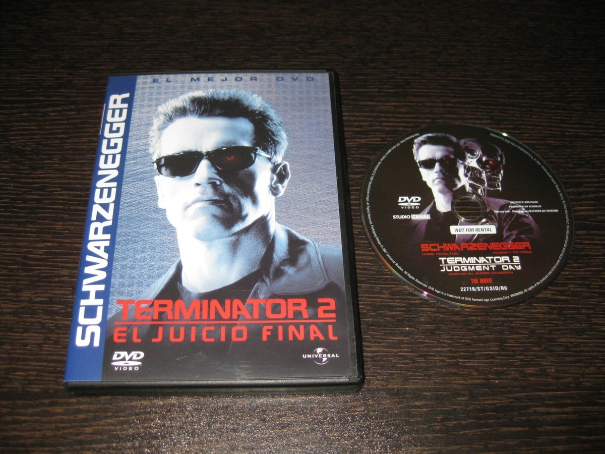 Terminator 2 Judgment Day DVD Arnold Schwarzenegger | eBay