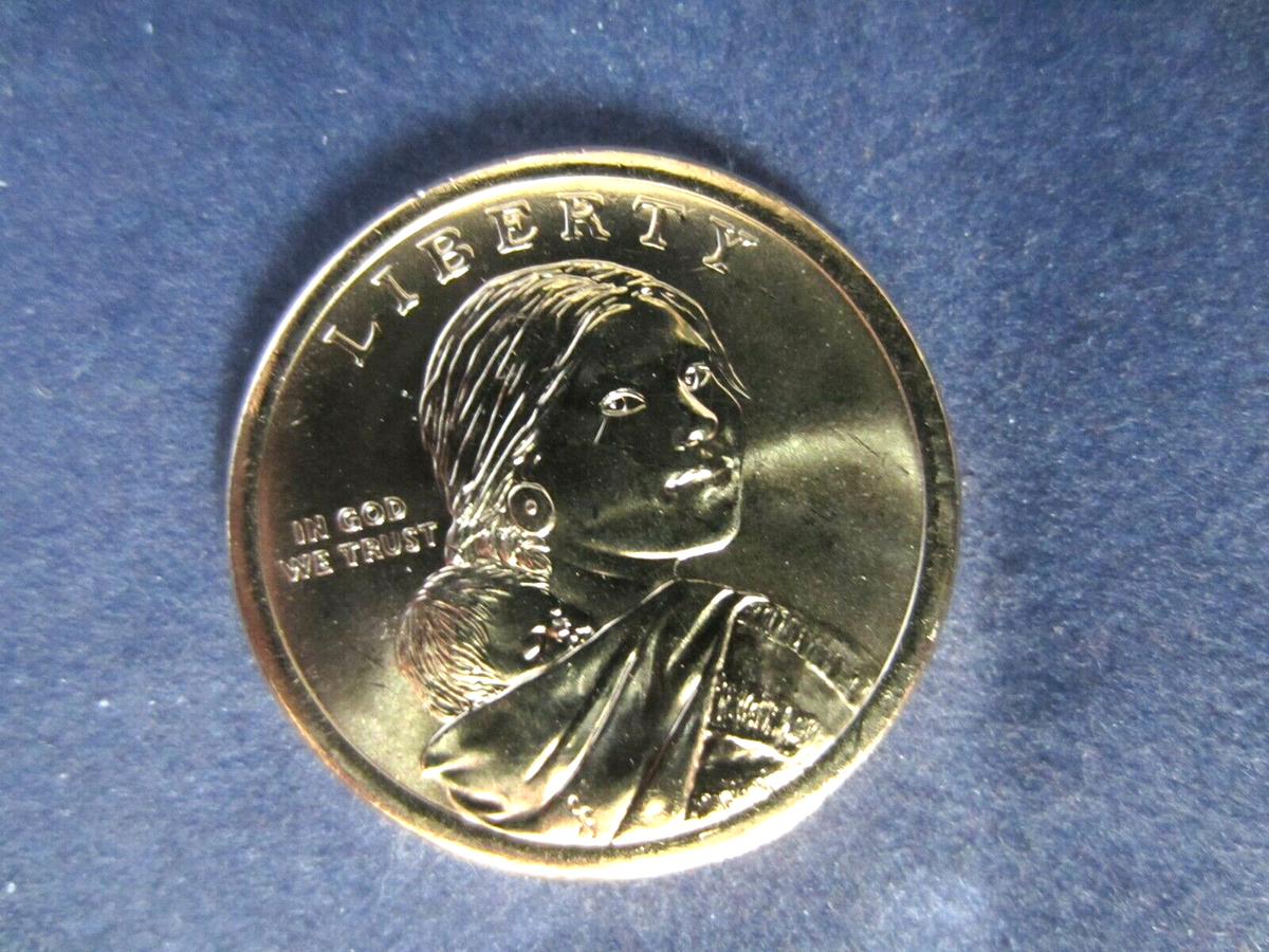 2022-D SINGLE $1 Native American Dollar Sacagawea ELY S PARKER SEC