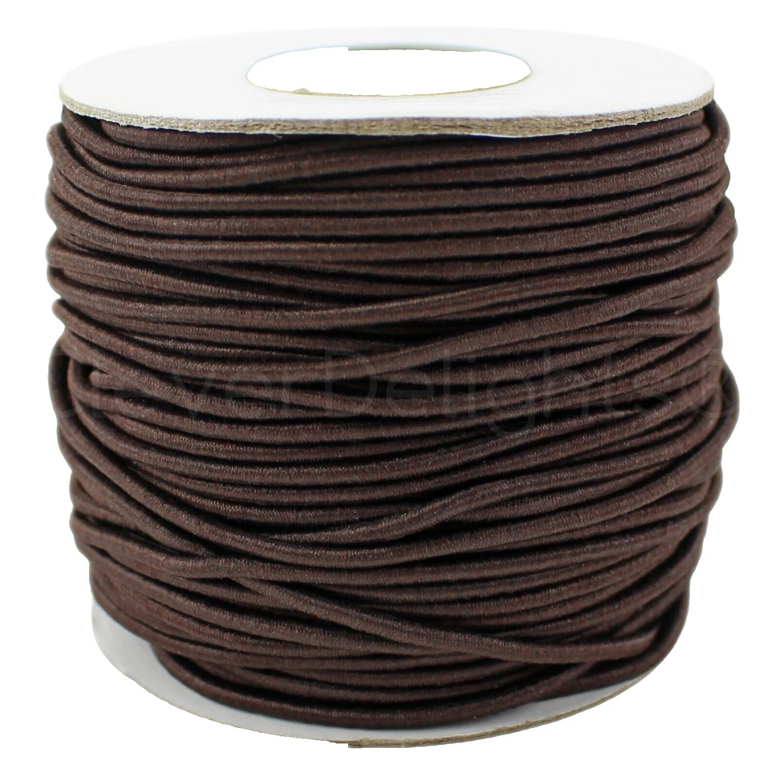 Cable de Fabricación de Joyas marrón de poliéster, HILO Y ALAMBRE